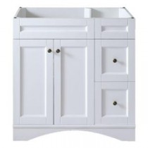 Elise 36 in. Vanity Cabinet Only in White