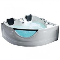 5 ft. Whirlpool Tub in White