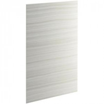 Choreograph 0.3125 in. x 42 in. x 72 in. 1-Piece Bath/Shower Wall Panel in VeinCut Dune for 72 in. Bath/Showers