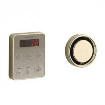 Fast Response Wall-Mount Steam Bath Generator Control Kit in Vibrant French Gold