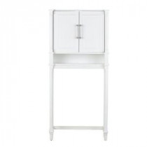 Aberdeen 30 in. W x 65 in. H Space Saver in White