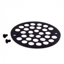 4-1/4 in. O.D. Shower Strainer Plastic-Oddities Style in Oil Rubbed Bronze