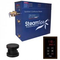 Oasis 9kW QuickStart Steam Bath Generator Package in Polished Oil Rubbed Bronze