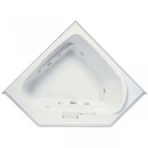 Morandi 5 ft. Left Drain Acrylic Soaking Tub in White