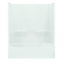 Performa 29 in. x 60 in. x 77-3/4 in. Standard Fit Bath and Shower Kit in White
