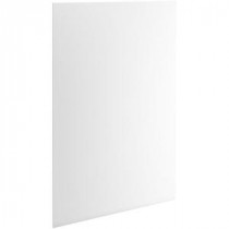 Choreograph 0.3125 in. x 60 in. x 96 in. 1-Piece Shower Wall Panel in White for 96 in. Showers