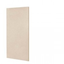 .25 in. x 48 in. x 96 in. Solid Surface 1-piece Easy Up Adhesive Shower Wall in Bermuda Sand