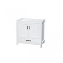 Sheffield 36 in. Vanity Cabinet Only in White