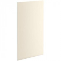 Choreograph 0.3125 in. x 32 in. x 72 in. 1-Piece Bath/Shower Wall Panel in Almond for 72 in. Bath/Showers